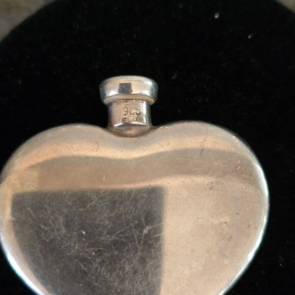 TIFFANY & CO silver heart Parfume  flask - Picture 4 of 4
